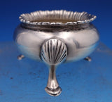Thomas Hayes English Victorian Sterling Silver Salt Dip Master Ruffle Rim #8427