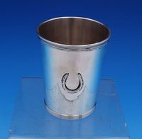 William Kendrick Sterling Silver Mint Julep Cup w/ Horseshoe 3" x 3 3/4" (#7876)