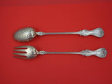 Duke of York by Whiting Sterling Silver Salad Serving Set long 12 3/4"
