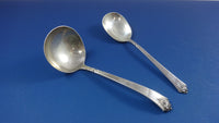 Castle Rose by Royal Crest Sterling Silver Flatware Set For 8 Service 54 Pieces