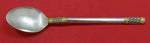 Aegean Weave Gold by Wallace Sterling Silver Infant Feeding Spoon 6" Custom
