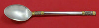 Aegean Weave Gold by Wallace Sterling Silver Infant Feeding Spoon 6" Custom