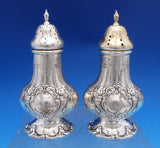 Francis I by Reed and Barton Sterling Silver Salt Pepper Shaker 2pc 4 1/2" #8480