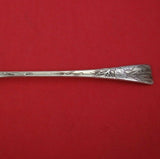 Lap Over Edge Acid Etched by Tiffany and Co Sterling Parfait Spoon Floral 6"