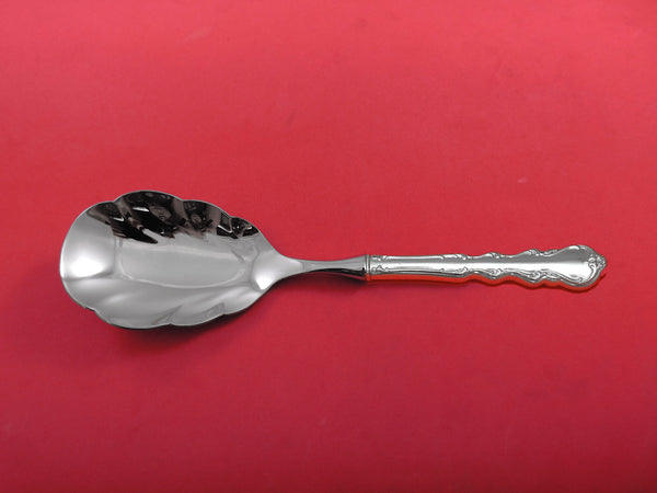 Angelique by International Sterling Silver Rice Spoon Scalloped Custom Made