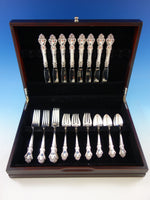 Spanish Baroque by Reed and Barton Sterling Silver Flatware Set 8 Service 32 pcs
