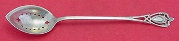 Monticello by Lunt Sterling Silver Olive Spoon Pierced Original 6 1/4" Antique