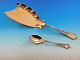 Persian by Tiffany and Co Sterling Silver Flatware Ice Cream Set 13 pc Rose gold