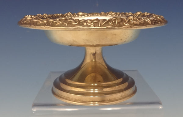 Repousse by Kirk Sterling Silver Compote Raised 5" Diameter #408 (#0526)