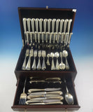 Queen Anne Williamsburg by Stieff Sterling Silver Dinner 12 Flatware Set 110 Pc
