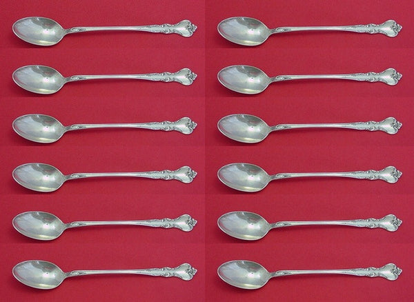 Savannah by Reed and Barton Sterling Silver Iced Tea Spoon Set of 12 pcs 7 3/8"