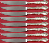 Melrose by Gorham Sterling Silver Steak Knife Set 8pc Not Serrated Custom