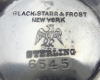 Black, Starr & Frost Sterling Silver Sugar and Creamer 2pc Art Nouveau (#0306)