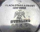 Black, Starr & Frost Sterling Silver Sugar and Creamer 2pc Art Nouveau (#0306)