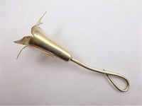 Small Sterling Child's Tussie Mussie Posey Posy Holder Flower (#J1281)