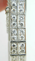 Platinum Art Deco 8.5ct Diamond Bracelet Exceptionally Fine Gorgeous! (#J4561)