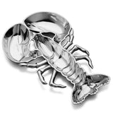 Grande Baroque Wallace Sterling Silver Long Lobster Seafood Set Wilton Platter