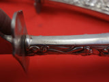 Easter Lily by Frank Whiting Sterling Silver Roast Carving Set 2pc HH WS