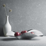 Indulgence by Georg Jensen Stainless Steel Strawberry Bowl Modern - Vtg NOS