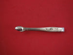 English Georgian Sterling Silver Sugar Tong bright-cut Stephen Adams 5 1/2"