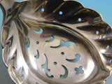 Lap Over Edge Acid Etched by Tiffany Sterling Silver Sugar Sifter w/ Currants 7"
