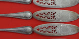 Martin Hall and Co English Victorian Sterling Silver Fish Set 12pc w/Pcd Fish BC