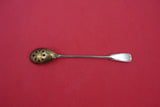 Palm by Tiffany and Co Sterling Olive Spoon Pierced GW w/ snowflake in bowl 7"
