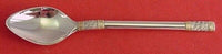 Aegean Weave Gold by Wallace Sterling Silver Demitasse Spoon 4 3/8" Silverware