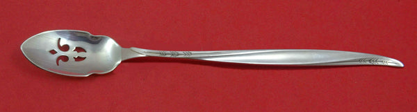 Pine Spray by International Sterling Silver Olive Spoon Pierced Long Custom