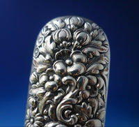 Repousse by Simpson Hall and Miller Sterling Silver Clothes Brush #C509 (#5730)