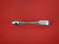English Victorian Sterling Silver Sugar Tong London 1839 by Mary Chawer 5 5/8"
