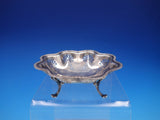 Birmingham 1949 Estate English Sterling Silver Fancy Pierced Nut Dish (#4309)