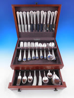 Falick Novick Sterling Silver Flatware Set Chicago 111 pcs Arts & Crafts Chicago