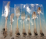Grande Baroque by Wallace Sterling Silver Flatware Set Service 70 pc Dinner New