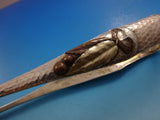 Applied Metals by Gorham Sterling Silver Asparagus Serving Tong w/ Yolk 11 5/8"
