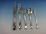 American Victorian by Lunt Sterling Silver Flatware Set 8 Service 47 Pieces