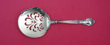 Chantilly by Gorham Sterling Tomato Server GW W/applied lacing & enamel 7 1/2"