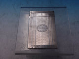 Albert Coles Coin Silver Business Card Case Engine Turned & Engraved (#6503)