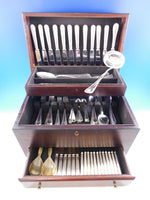 Giorgio by Pampaloni Italy Sterling Silver Flatware Set Service 138 pcs