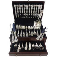 Burgundy by Reed & Barton Sterling Silver Flatware Set 12 Service 113 Pcs Huge!