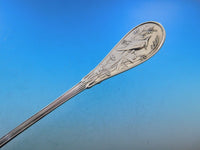 Japanese by Tiffany and Co Sterling Silver Salad Serving Fork 10 1/8"