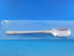 Aegean Weave Gold by Wallace Sterling Silver Horseradish Scoop 6 1/2" Custom