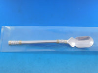 Aegean Weave Gold by Wallace Sterling Silver Horseradish Scoop 6 1/2" Custom