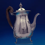 Laura by Buccellati Sterling Silver Tea Set 5pc with Tray (#8884) Rare!