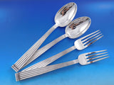 Rigato by Buccellati Italy Sterling Silver Flatware Set 24 Service 272 pc Dinner