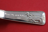 Tiffany and Co Sterling Silver Baby Set ABC with Teddy Bear 2-piece 4 1/4"