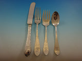 Van Dyke by International Sterling Silver Flatware Set Service 119 Pcs S Mono