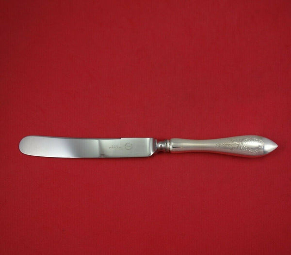 Tudor Wreath by Birks Sterling Silver Dinner Knife Blunt Blade 10 1/4" Flatware