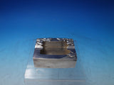 Japanese .950 Silver Smoking Set 3pc with Applied Flowers Leaves (#6071)