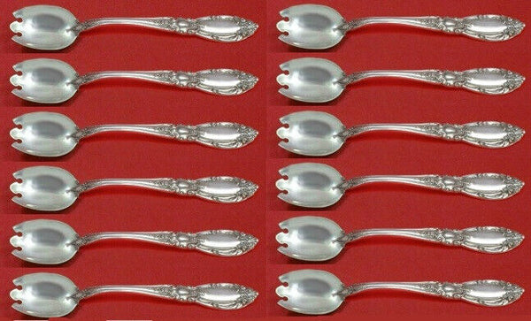 King Richard by Towle Sterling Silver Ice Cream Dessert Fks Custom 5 3/4" Set 12